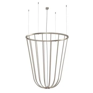 ANTIGO Lampa wisząca no. moon A Z - Platyna mat (600 mm) 5144
