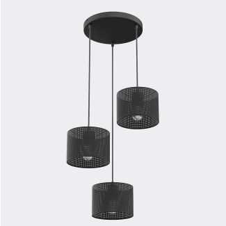 EMIBIG 1670/3PREM LUX 3 BLACK PREM LAMPA WISZĄCA