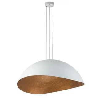 SIGMA 40624 Solaris lampa wisząca biały/miedziany