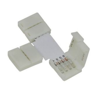 MILAGRO EKPZ050 Złączka LED RGB 10mm. Kształt: T