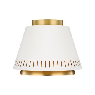 ELSTEAD Carter FE-CARTER-F-MW 1 Light Flush Light - Matte White