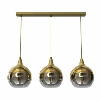 MILAGRO MLP8402 LAMPA WISZĄCA MONTE GOLD 3XE27