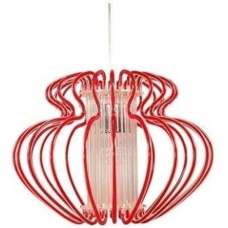 CANDELLUX 31-36608 IMPERIA ZWIS 1X60W E27 450X330 MAŁA CZERWONA PROMOCJA