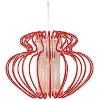 CANDELLUX 31-36608 IMPERIA ZWIS 1X60W E27 450X330 MAŁA CZERWONA PROMOCJA