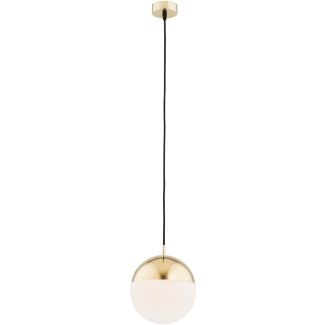 ARGON LIVIA 4029 lampa wisząca 1 pł. większa kolor mosiądz
