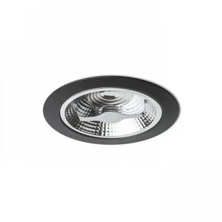 RENDL R12636 KELLY LED DIMM wpuszczana czarna 230V LED 15W 45° 3000K