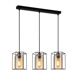 ITALUX Kalula PND-78901-3-BK+AMB