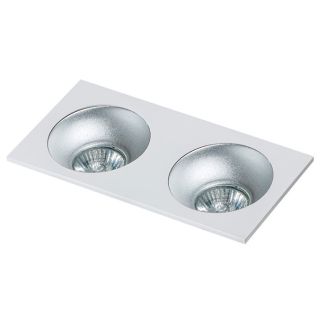 AZZARDO GM2203-WH / AZ1739 Hugo 2 downlight (white) reflector not included Lampa wpuszczane