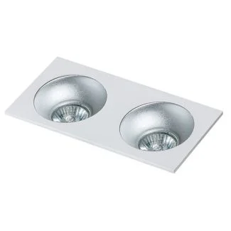 AZZARDO GM2203-WH / AZ1739 Hugo 2 downlight (white) reflector not included Lampa wpuszczane