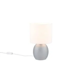 TRIO VELA 517900111 LAMPA STOŁOWA szary i odcienie szarości