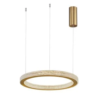Luces Exclusivas MONTT LE41697 LAMPA WISZĄCA mosiądz