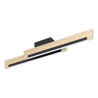 EGLO 99292 LAMPA CAMACHO OPRAWA SUFITOWA LED-DL/2 SCHWARZ/EICHEFARBEN CAMACHO