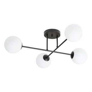 EMIBIG 1232/4 LAMPA SUFITOWA ROMA 4 BL OPAL