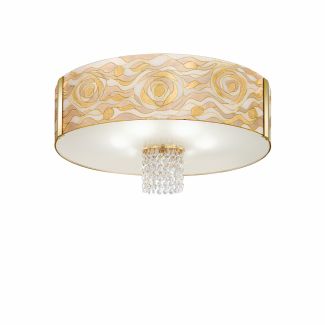 KOLARZ 0345.16.3.AQ.CH.OKPT EMOZIONE lampa sufitowa złoto 24K