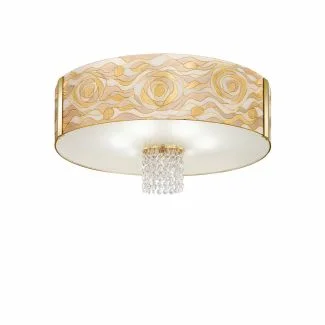 KOLARZ 0345.16.3.AQ.CH.OKPT EMOZIONE lampa sufitowa złoto 24K
