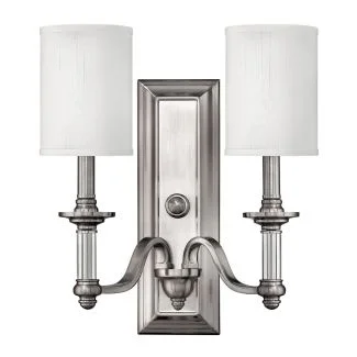 ELSTEAD SUSSEX HK/SUSSEX2 2Lt Wall Light