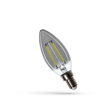 SPECTRUMLED WOJ+14467 ŻARÓWKA LED ŚWIECOWA E-14 230V 2.5W COG NW MODERNSHINE
