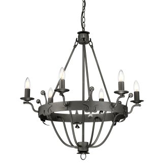 ELSTEAD Windsor Graphite WINDSOR6 GR Żyrandol