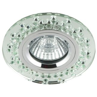 CANDELLUX 2249998 SS-17 CH/TR MR16 CHROM OPR. STROP. STAŁA OKRĄGŁA SZKŁO TRANSPERENTNE