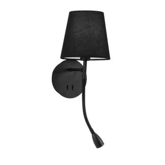 Luces Exclusivas BRAGADO LE42269 LAMPA ŚCIENNA czarny