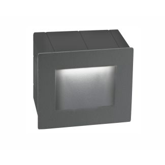 Luces Exclusivas TARTAGAL LE71443 LAMPA ZEWNĘTRZNA ŚCIENNA szary