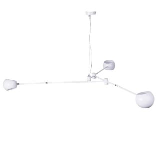 Step into Design ST-5335B-3 WHITE Lampa wisząca ASTRONOMY-3 biała 175 cm