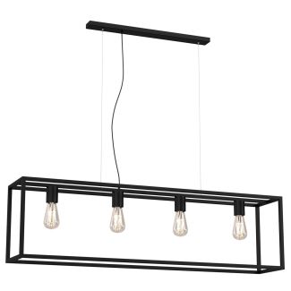 LUMINEX 6695 oprawa sufitowa Frame plafon czarny