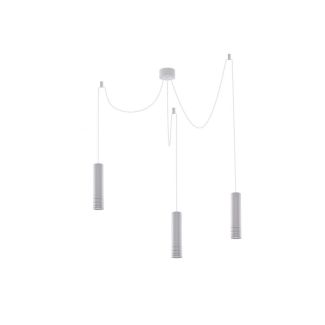 AZZARDO AZ3403 LOCUS L PENDANT 3 WHITE DECORATIVE LAMP