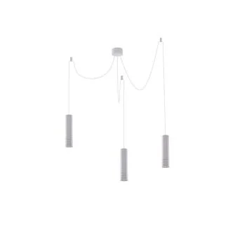 AZZARDO AZ3403 LOCUS L PENDANT 3 WHITE DECORATIVE LAMP