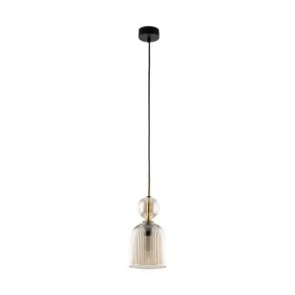 TK-LIGHTING 11039 SOPHIA COGNAC LAMPA WISZACA 1XE14