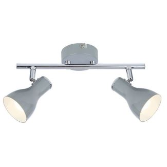 CANDELLUX 92-66626 JULIE LISTWA 2X40W E14 SZARY