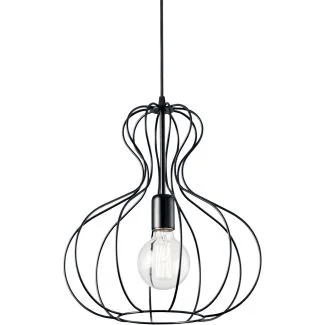 IDEAL LUX AMPOLLA-1 SP1 NERO 148502