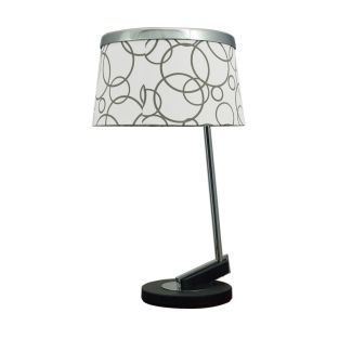 CANDELLUX 41-45372 IMPRESJA LAMPA 1*60W E27 BIAŁA CHROM