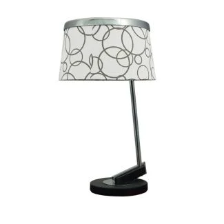 CANDELLUX 41-45372 IMPRESJA LAMPA 1*60W E27 BIAŁA CHROM