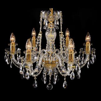 ECRYSTAL ZYR-06 Crystal-CG (gold tubes)