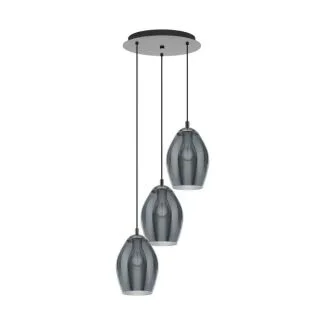 EGLO 39565 LAMPA ESTANYS OPRAWA WISZĄCA HL/3 E27 N/N SW-TRANSP.ESTANYS