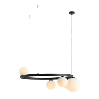 ALDEX 1099F1_R LAMPA WISZĄCA GARDA 5 RING BLACK