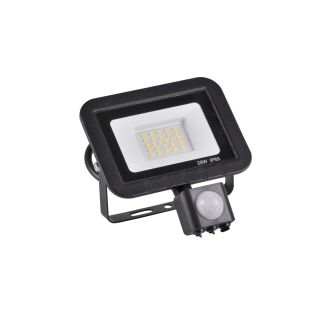 Polux 304797 Naświetlacz LED SMD 20W czujnik PIR 6500K 120° IP65 czarny