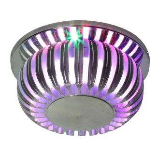 CANDELLUX 2249247 SA-09 AL 3W LED RGB 230V oczko sufitowe lampa sufitowa aluminiowa