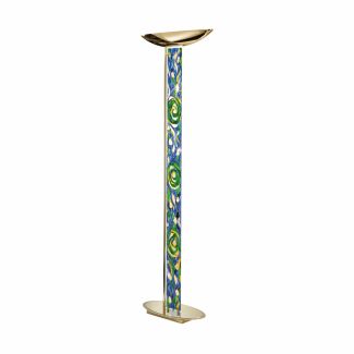 KOLARZ 0252.41.3.AQ.BG DELPHI lampa podłogowa złoto 24K