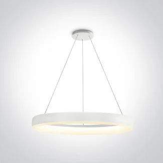 ONE LIGHT 63114/W/W Vitoli biała oprawa wisząca LED 3000K 40W