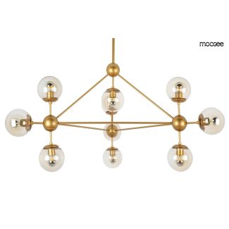 MOOSEE LAMPA WISZĄCA ASTRIFERO 10 ZŁOTA / BURSZTYNOWA