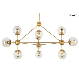 MOOSEE LAMPA WISZĄCA ASTRIFERO 10 ZŁOTA / BURSZTYNOWA