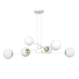 EMIBIG 967/6 OGNIS 6 WHITE LAMPA WISZĄCA