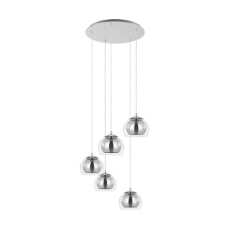 EGLO 98596 LAMPA ROCAMAR 1 OPRAWA WISZĄCA HL/5 E27 CHROM/KLAR ROCAMAR 1