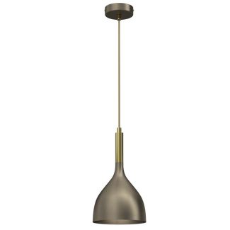 LUMINEX 4002 żyrandol Noak titanium gold/ shiny gold 1xE27
