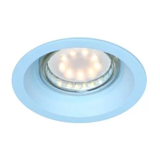 CANDELLUX 2268736 SA-12 BL GU10 MAX 35W 230V oczko sufitowe lampa sufitowa kolor niebieski aluminiowa