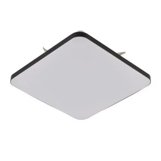 LIGHT PRESTIGE Plafon kwadratowy Babilon mały czarny 4000k LP-335/1C S 4BK square