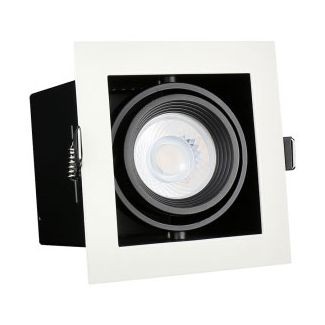 SPECTRUMLED SLIP002011 MODERN DAY MINI GU10 X1 WHITE FRAME