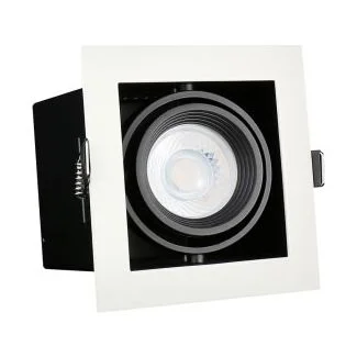 SPECTRUMLED SLIP002011 MODERN DAY MINI GU10 X1 WHITE FRAME